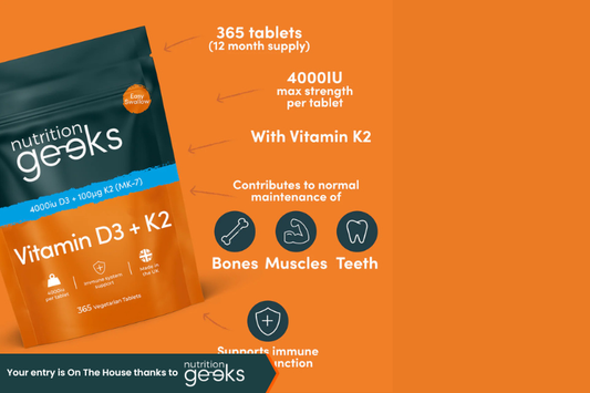 Win 1 Year Mega Bundle of Health Supplements