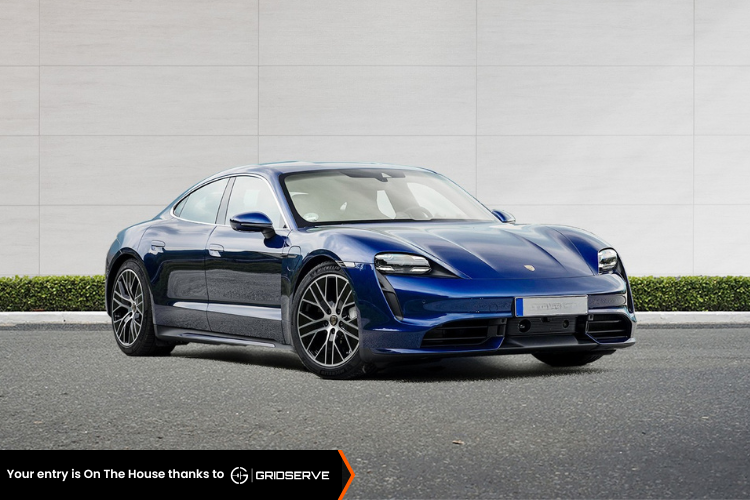 Win This Porsche Taycan Turbo (+£8,000 Cash) or £53,000 Tax Free Cash