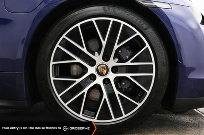 Win This Porsche Taycan Turbo (+£8,000 Cash) or £53,000 Tax Free Cash