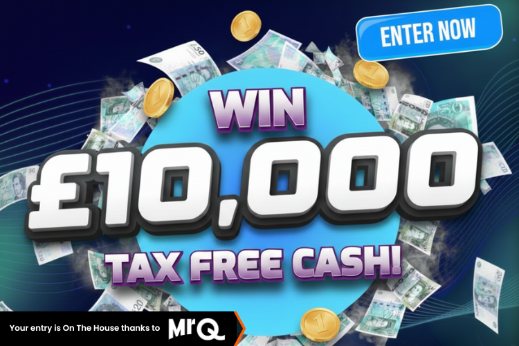 Win £10,000 Tax Free Cash