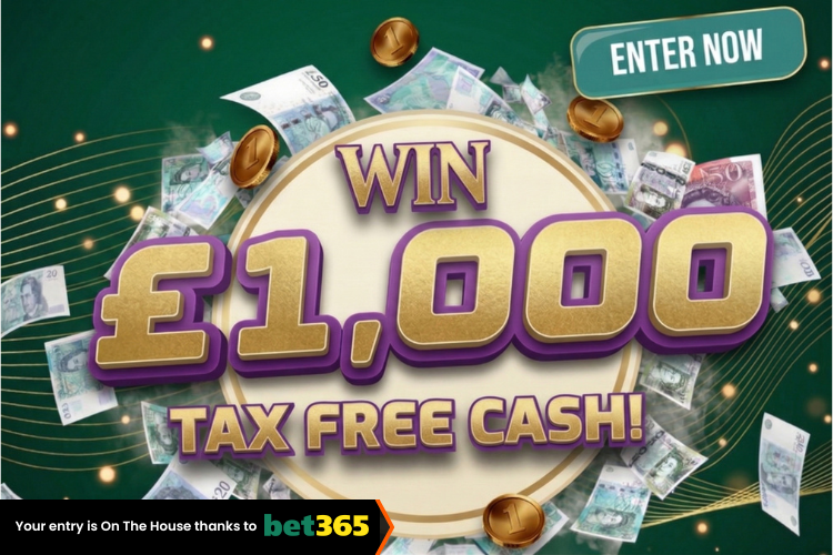 Win £1,000 Tax Free Cash