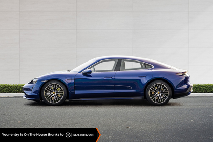Win This Porsche Taycan Turbo (+£8,000 Cash) or £53,000 Tax Free Cash