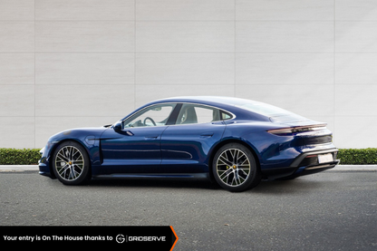 Win This Porsche Taycan Turbo (+£8,000 Cash) or £53,000 Tax Free Cash