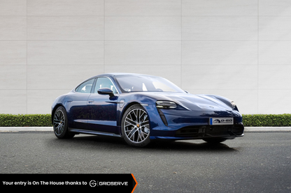 Win This Porsche Taycan Turbo (+£8,000 Cash) or £53,000 Tax Free Cash