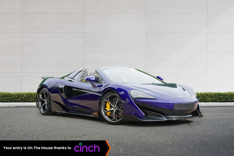 Win This McLaren 600LT V8 (+£17,000 Cash) or £88,000 Tax Free Cash