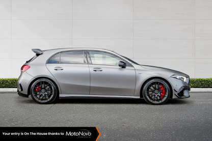Win This Mercedes AMG A45s (+£3,500 Cash) or £26,000 Tax Free Cash