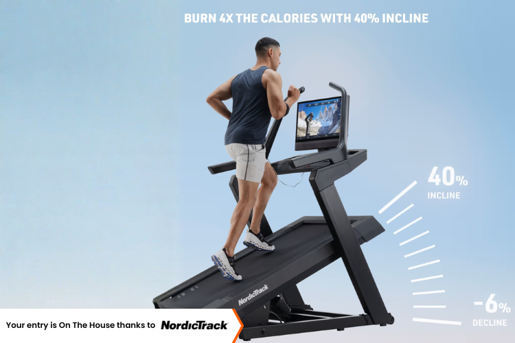 Win This Nordic Track Treadmill & Bike Bundle or £5,000 Tax Free Cash
