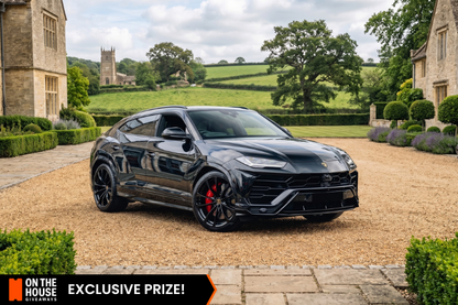 Win This Lamborghini Urus (+£26,000 Cash) or £125,000 Tax Free Cash