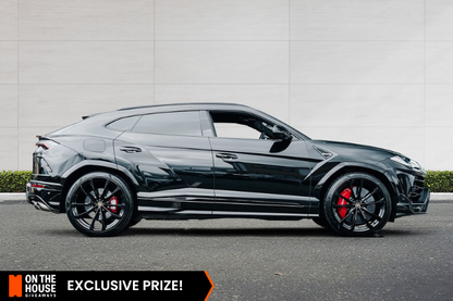 Win This Lamborghini Urus (+£26,000 Cash) or £125,000 Tax Free Cash