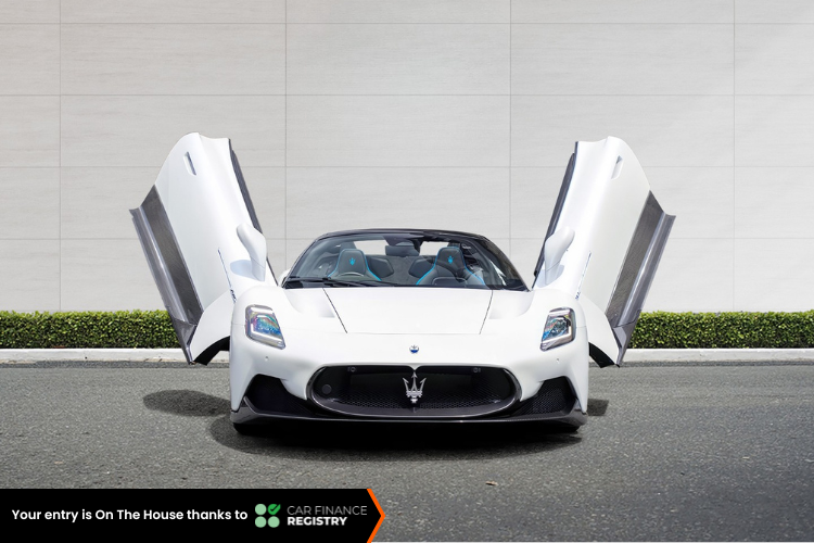 Win This Maserati MC20 Cielo V6 (+£20,000 Cash) or £125,000 Tax Free Cash