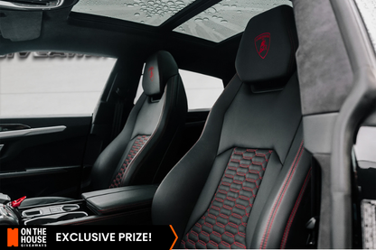 Win This Lamborghini Urus (+£26,000 Cash) or £125,000 Tax Free Cash
